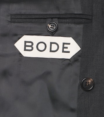 Veste de costume Bullion Card en lin | Bode