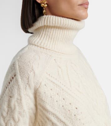 Rollkragenpullover aus einem Alpakawollgemisch | Saint Laurent