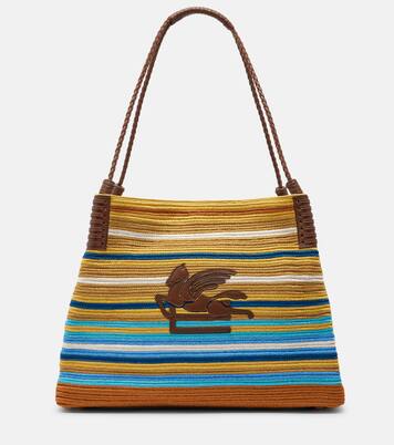 Libra Medium striped tote bag | Etro