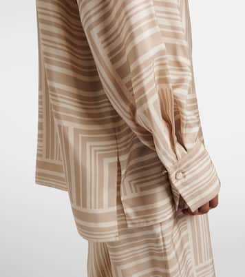 Atlan印花真丝衬衫 | Joseph