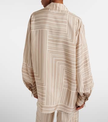 Atlan印花真丝衬衫 | Joseph