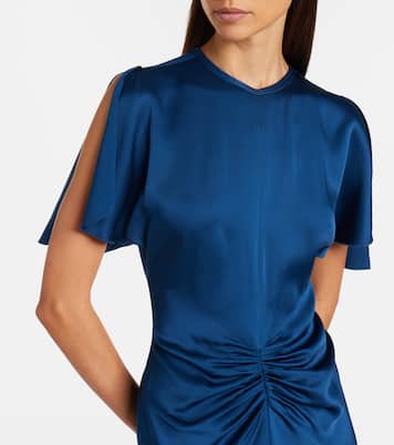 Robe Isabella en satin | Victoria Beckham