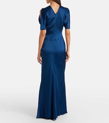 Robe Isabella en satin | Victoria Beckham