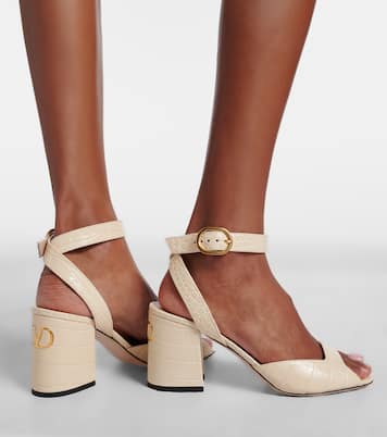 Sandalen Fawcette aus Leder | Valentino Garavani