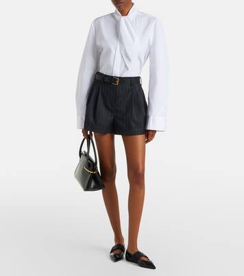 Pinstripe wool shorts | Givenchy