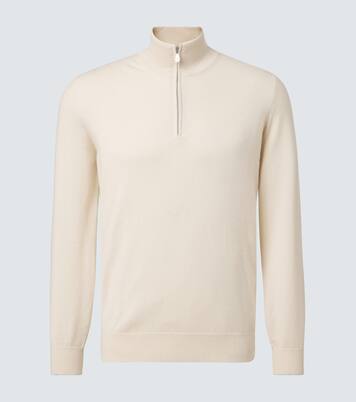 Cashmere half-zip sweater | Brunello Cucinelli