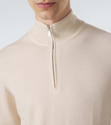 Cashmere half-zip sweater | Brunello Cucinelli