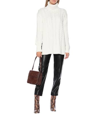 Pullover Cable Bareback | Tibi