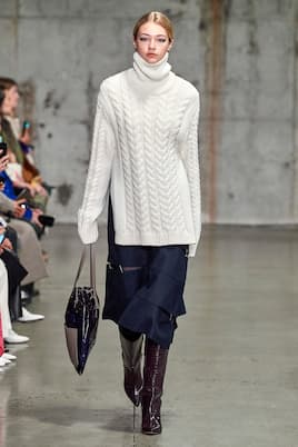 Pullover Cable Bareback | Tibi