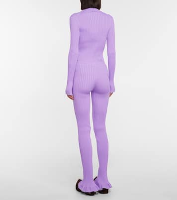 Leggings aus Rippstrick | Acne Studios