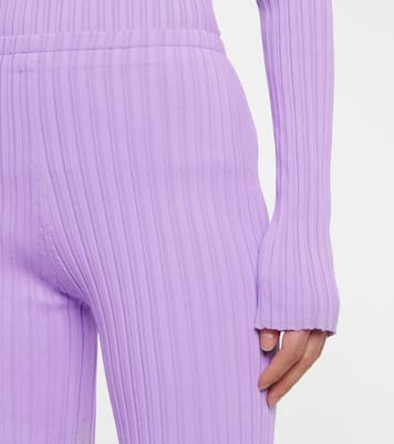 Leggings aus Rippstrick | Acne Studios