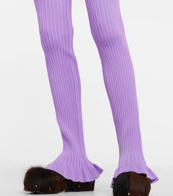 Leggings aus Rippstrick | Acne Studios