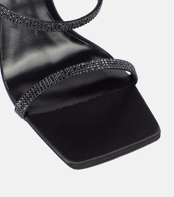 Sandalen Fendace aus Satin | Versace