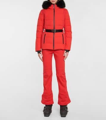 Skijacke mit Shearling | Yves Salomon