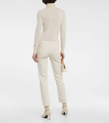 Mid-Rise Slim Jeans Girlfriend | AG Jeans