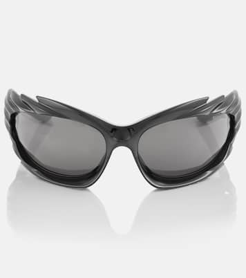 Ovale Sonnenbrille Spike | Balenciaga