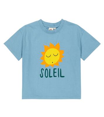 Printed cotton jersey T-shirt | Jellymallow