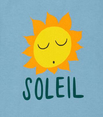 Printed cotton jersey T-shirt | Jellymallow