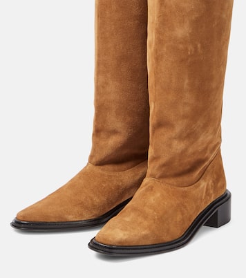 Bertran suede knee-high boots | Souliers Martinez