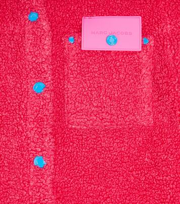 Patch-appliqué fleece jacket | Marc Jacobs Kids