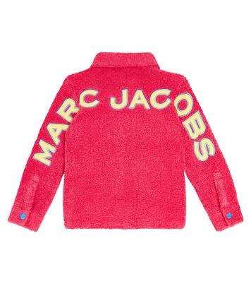 Patch-appliqué fleece jacket | Marc Jacobs Kids