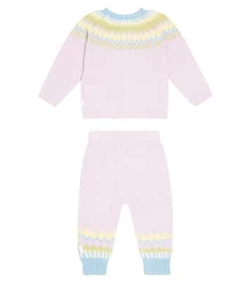 Baby - Cardigan e pantaloni in misto lana | Molo