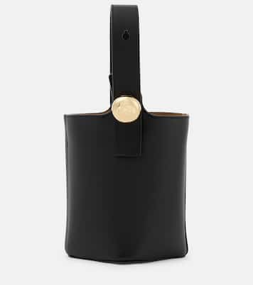 Bucket Bag Pebble Mini aus Leder | Loewe