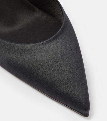 Planet Queen 70 satin mules | Christian Louboutin