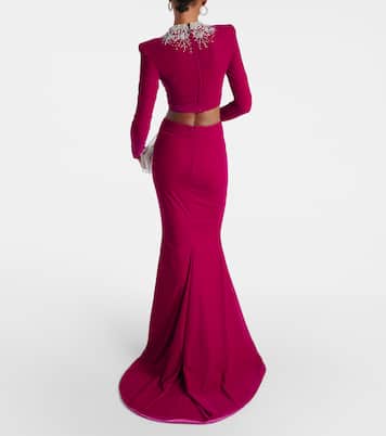 Set Gemma aus Cropped-Top und Maxirock | Miss Sohee