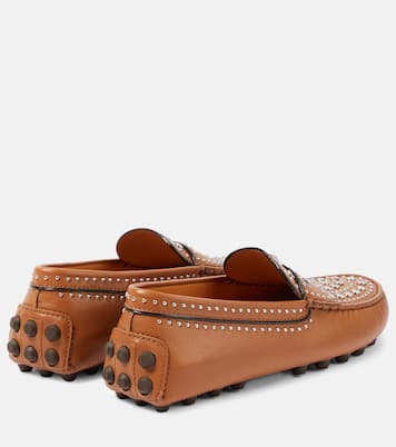 Verzierte Mokassins Gommino aus Leder | Tod's