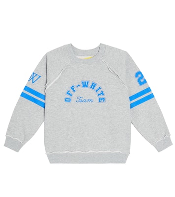 Printed cotton jersey sweatshirt | Off-White Kids