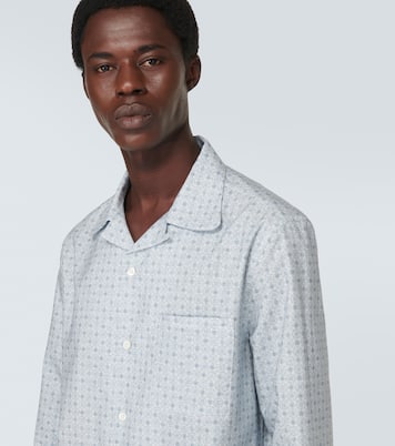Printed cotton shirt | Brunello Cucinelli