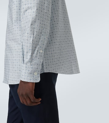 Printed cotton shirt | Brunello Cucinelli