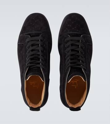 Louis suede high-top sneakers | Christian Louboutin