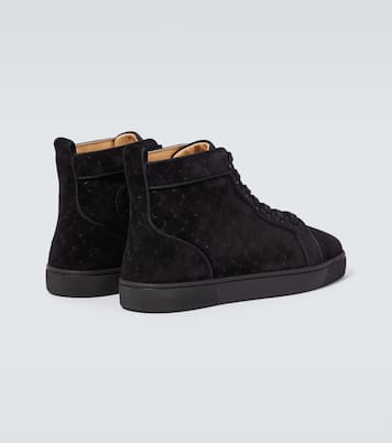 Louis suede high-top sneakers | Christian Louboutin