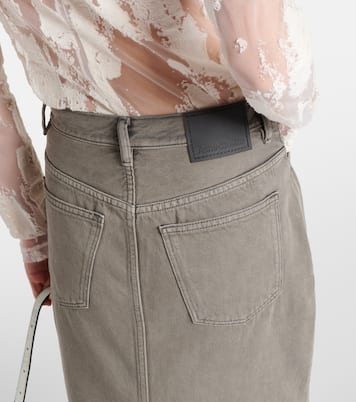 Philo 데님 맥시 스커트 | Acne Studios