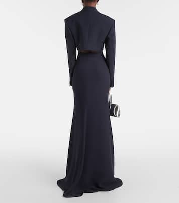 Cropped-Blazer aus Crepe Couture | Valentino