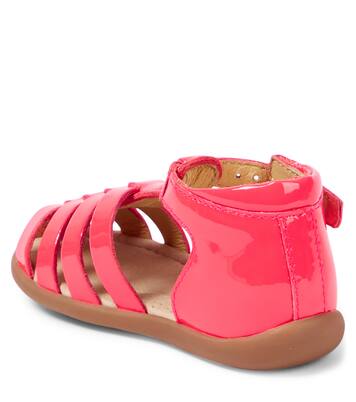 Baby Stand-Up Strap patent leather sandals | Pom d'Api