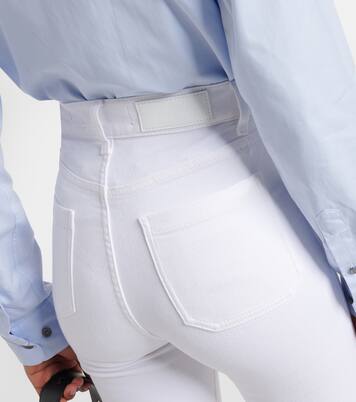 Jeans flared cropped de tiro alto | 7 For All Mankind