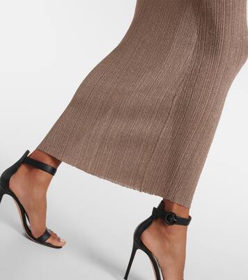 Maxikleid aus Lamé | Aya Muse