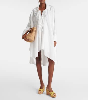 Wedge-Pantoletten Avenue aus Leder | Jimmy Choo