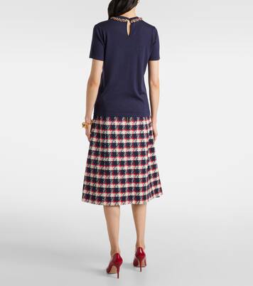 Pull en laine et soie | Carolina Herrera