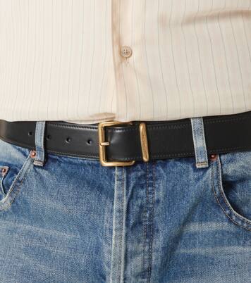 Leather belt | Miu Miu