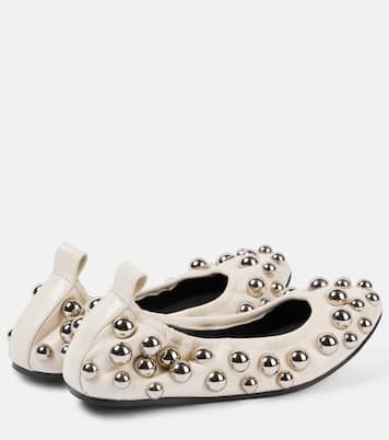 Belna studded leather ballet flats | Isabel Marant