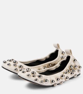 Belna studded leather ballet flats | Isabel Marant
