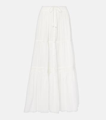 Maxirock aus Baumwolle | Poupette St Barth