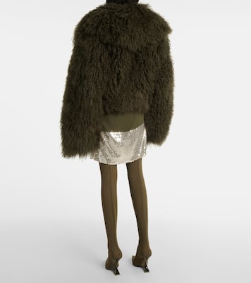 Chaqueta bomber de borrego | The Attico