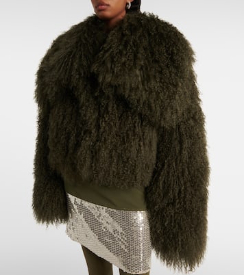 Chaqueta bomber de borrego | The Attico