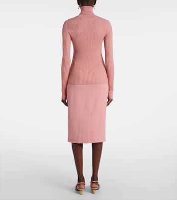 Ribbed-knit wool-blend sweater | Dolce&Gabbana