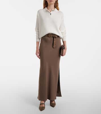 Polo acanalado de algodón | Brunello Cucinelli